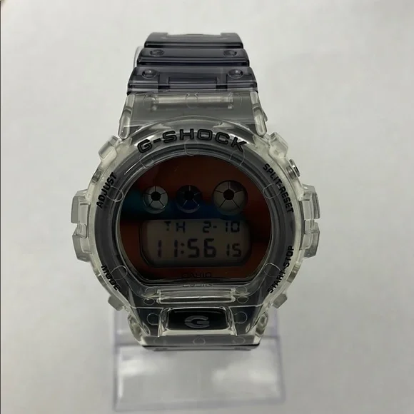 New G Shock Clear Skeleton Dial Men, s Watch - Picture 2 of 4